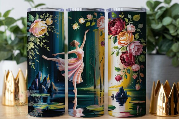 Ethereal Ballerina Rose 20oz Tumbler