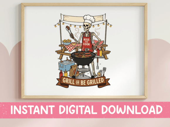Grill or Be Grilled: A Designer's Take on the BBQ Skeleton