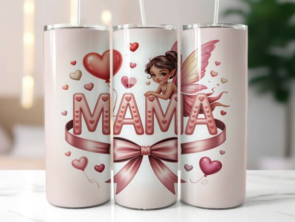 Mama Coquette Valentine Tumbler Wrap
