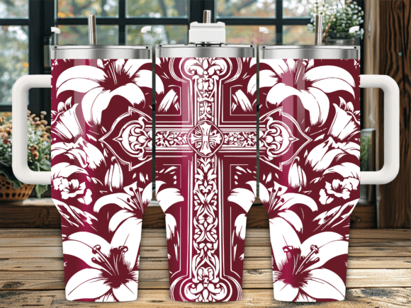 Religious Lily Cross